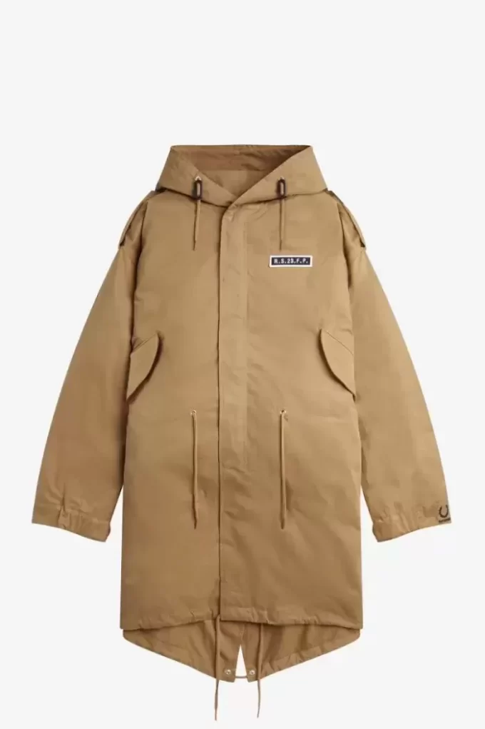 Mönstrad herrparkas Mönstrad herrparkas