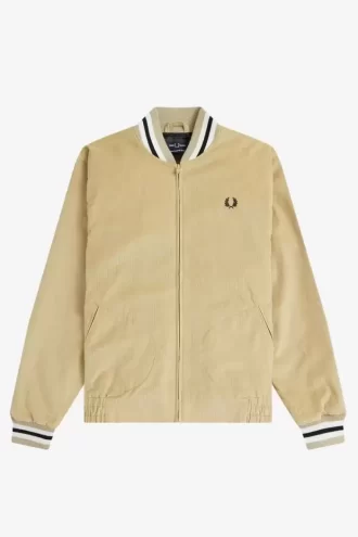 Needlecord Tennis Bomber Herrjackor