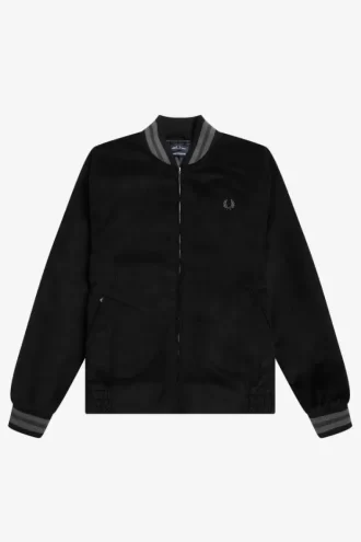 Needlecord Tennis Bomber Herrjackor