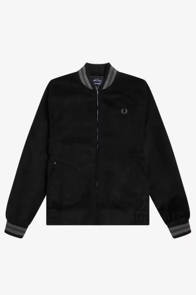 Needlecord Tennis Bomber Herrjackor Needlecord Tennis Bomber Herrjackor