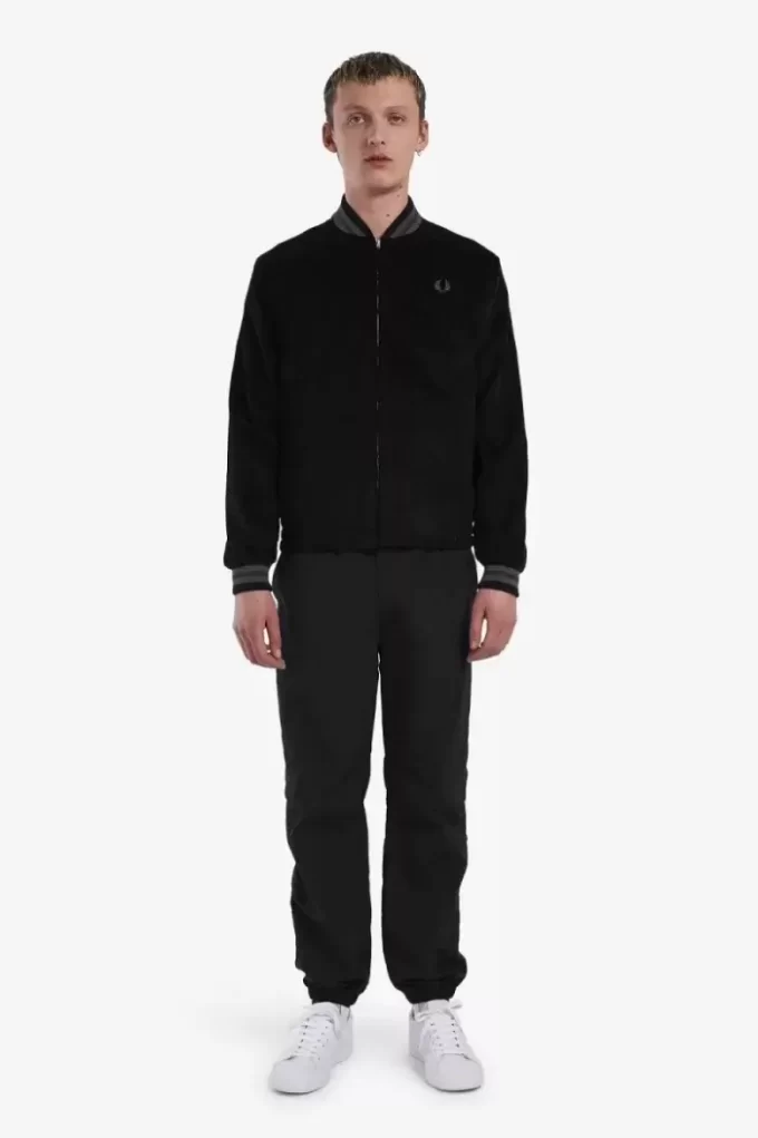 Needlecord Tennis Bomber Herrjackor Needlecord Tennis Bomber Herrjackor