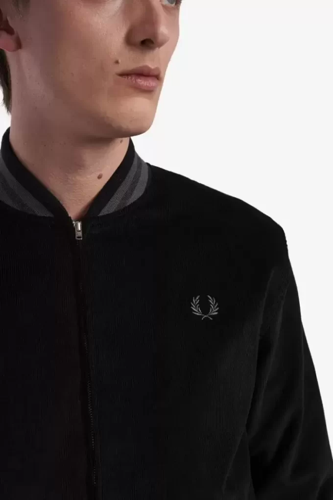 Needlecord Tennis Bomber Herrjackor Needlecord Tennis Bomber Herrjackor