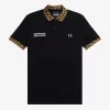 Noongoons leopardmönstrad pikétröja för män Noongoons leopardmönstrad pikétröja för män