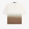 Ombre Stickad Damskjorta Ombre Stickad Damskjorta