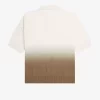 Ombre Stickad Damskjorta Ombre Stickad Damskjorta