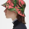 Palm Print Bucket Hattar för Dam