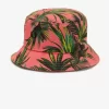Palm Print Bucket Hattar för Dam