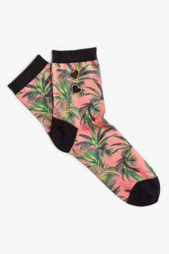 Palmtryck Damstrumpor