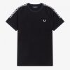 Panelerade tejpade t-shirts
