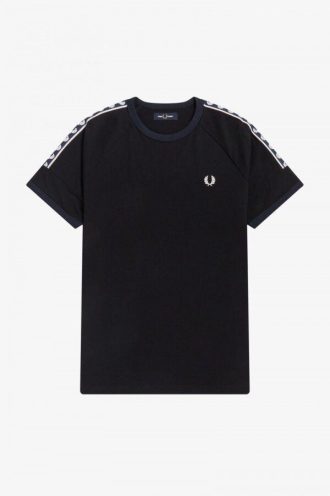 Panelerade tejpade t-shirts