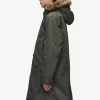 Parka med dragkedja och foder för män Parka med dragkedja och foder för män