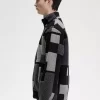 Pixel Borg fleece herrtröjor