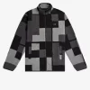 Pixel Borg fleece herrtröjor