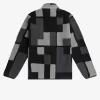 Pixel Borg fleece herrtröjor