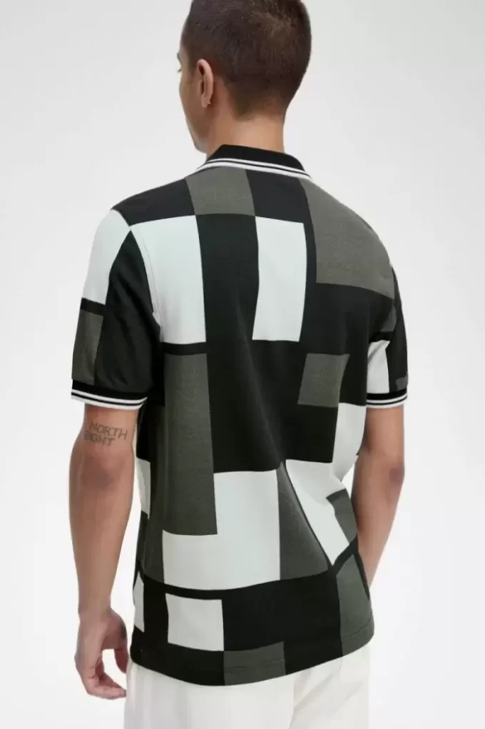 Pixel Print Herrskjorta