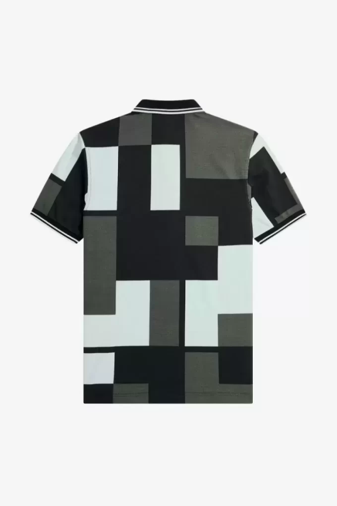 Pixel Print Herrskjorta