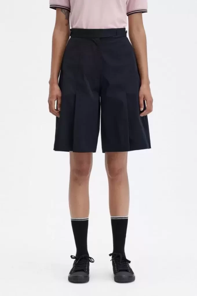 Plisserade damshorts Plisserade damshorts