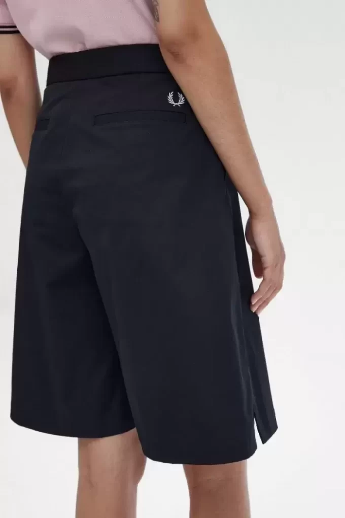Plisserade damshorts Plisserade damshorts