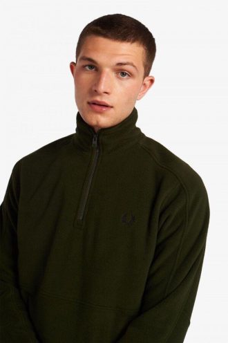 Polar Fleece Half Zip Träningsjackor