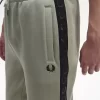 Präglade tejpade sweatpants för män Präglade tejpade sweatpants för män
