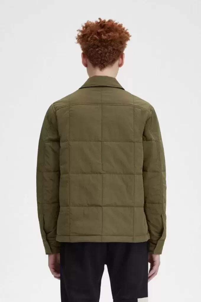 Quiltad herrskjorta Quiltad herrskjorta