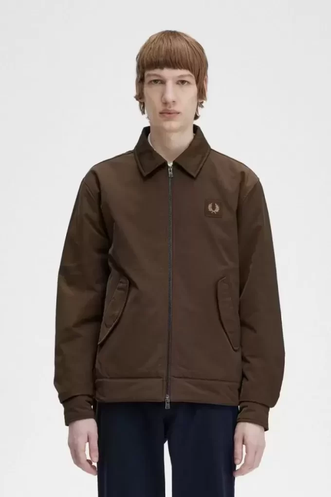 Quiltade jackor med dragkedja för män Quiltade jackor med dragkedja för män