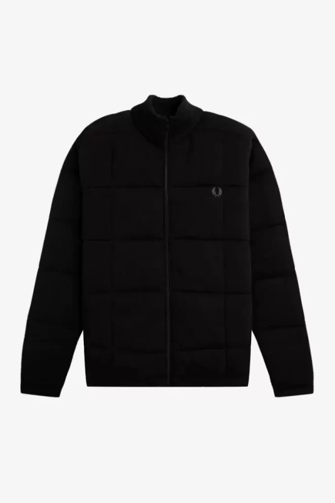 Quiltade stickade herrjackor Quiltade stickade herrjackor