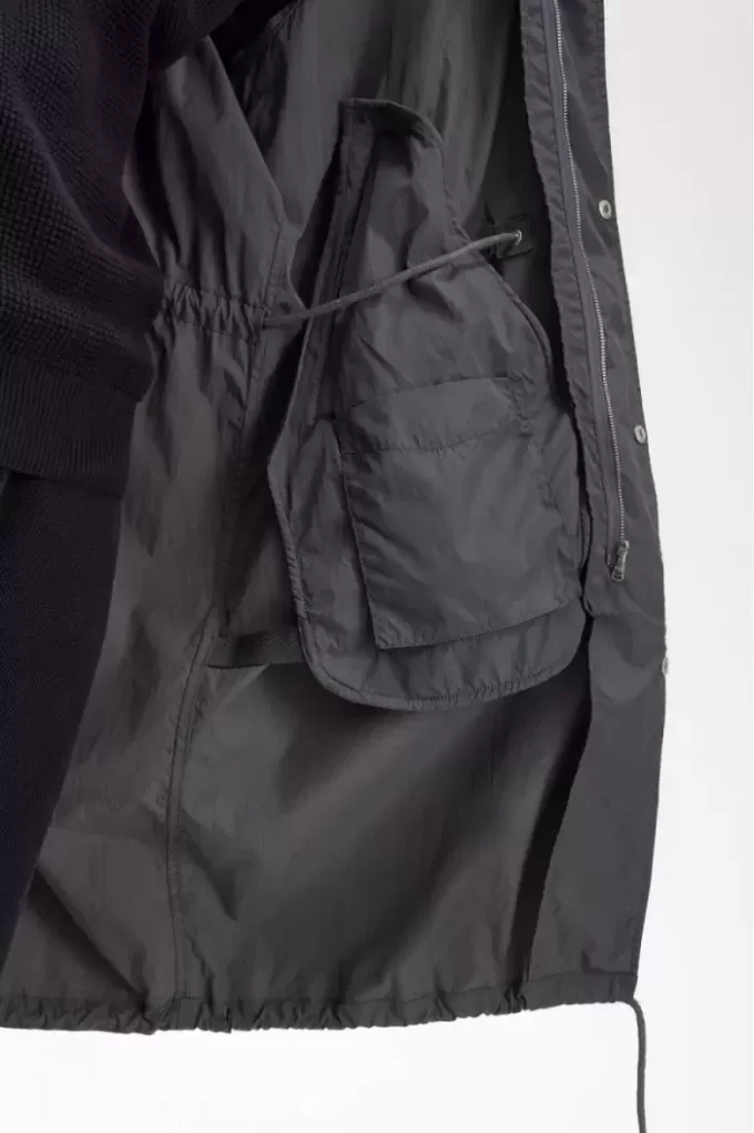 Rak fåll herrparkas Rak fåll herrparkas