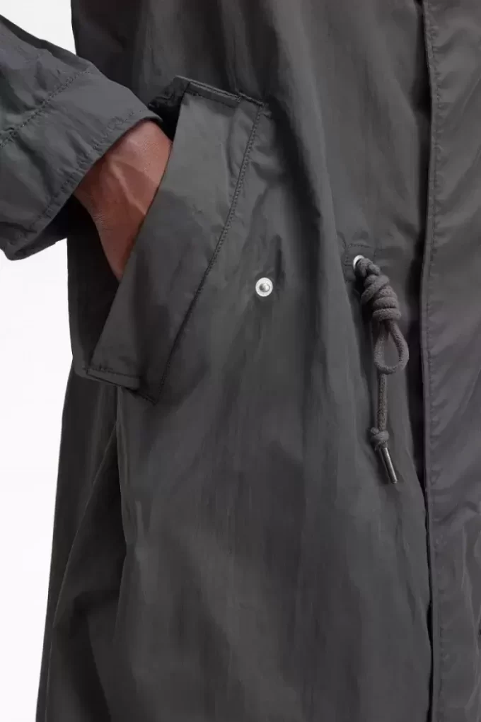 Rak fåll herrparkas Rak fåll herrparkas