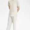 Randig manschett-t-shirt för män Randig manschett-t-shirt för män