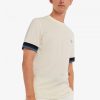 Randiga Piqué-t-shirts med manschett Randiga Piqué-t-shirts med manschett