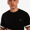 Randiga Piqué-t-shirts med manschett Randiga Piqué-t-shirts med manschett