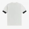 Randiga stickade t-shirts med manschett Randiga stickade t-shirts med manschett