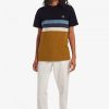 Randiga t-shirts med paneler Randiga t-shirts med paneler