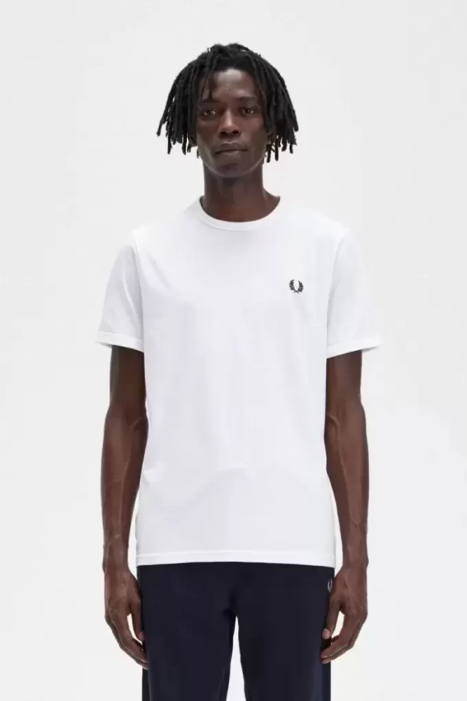 Ringer herr-T-shirt