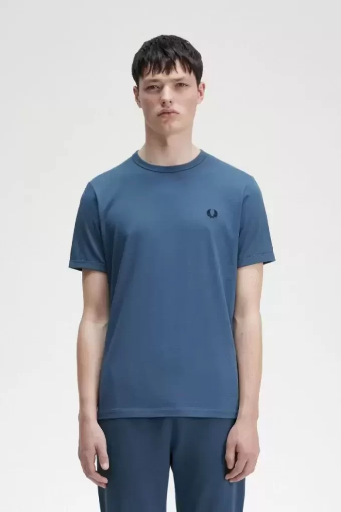 Ringer herr-T-shirt