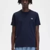 Ringer herr-T-shirt