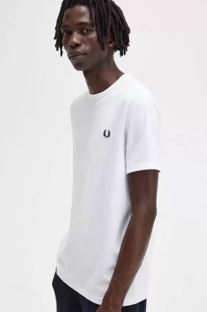 Ringer herr-T-shirt