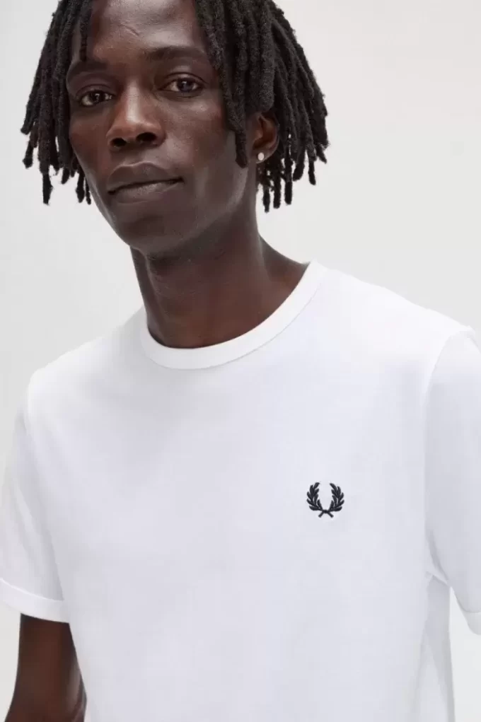 Ringer herr-T-shirt