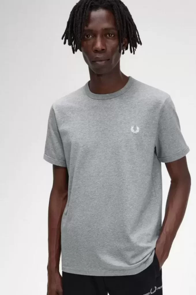 Ringer herr-T-shirt