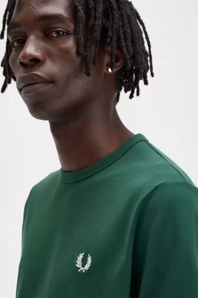 Ringer herr-T-shirt