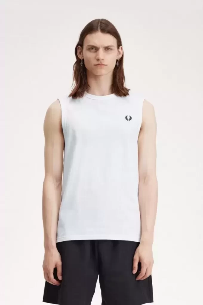 Rundringad väst för män, t-shirt Rundringad väst för män, t-shirt