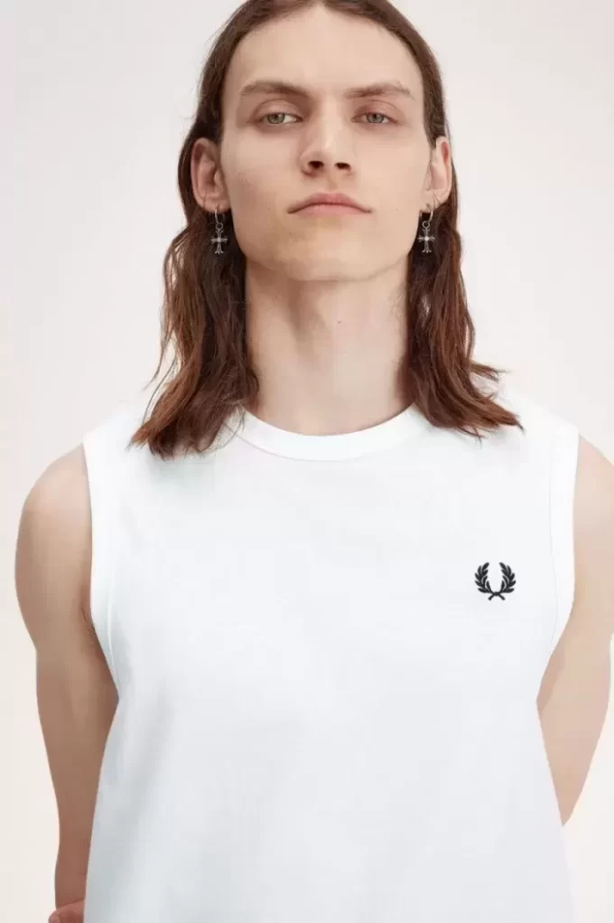 Rundringad väst för män, t-shirt Rundringad väst för män, t-shirt