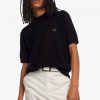 Stickade t-shirts med dubbel kant Stickade t-shirts med dubbel kant
