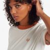 Stickade t-shirts med kantband Stickade t-shirts med kantband