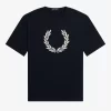 T-shirt med djärv lagerkrans för kvinnor T-shirt med djärv lagerkrans för kvinnor