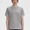 T-shirt med dubbeltippning för män T-shirt med dubbeltippning för män