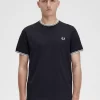 T-shirt med dubbeltippning för män T-shirt med dubbeltippning för män