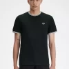 T-shirt med dubbeltippning för män T-shirt med dubbeltippning för män