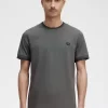 T-shirt med dubbeltippning för män T-shirt med dubbeltippning för män